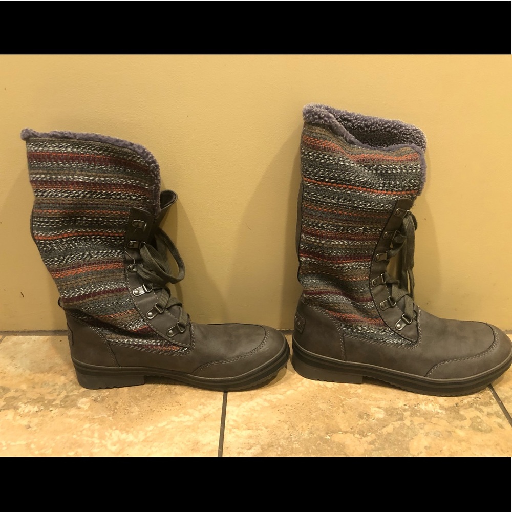 Rocket dog sweater boots.